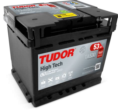 batteria auto tudor 53 ah|Batteria Tudor TA530 .